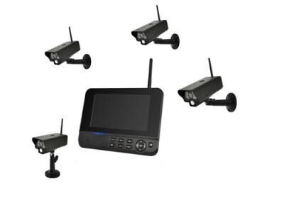 China 4 CH Wireless Surveillance Camera Systems With Waterproof Cameras for sale