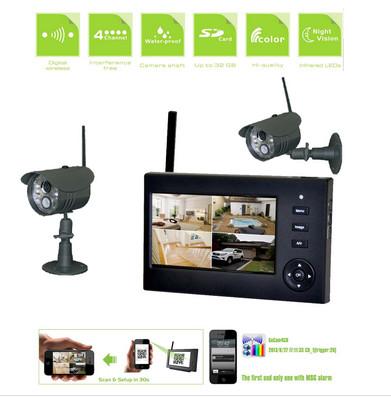 China ISO9001 / FCC Outdoor Video Surveillance Camera Systems Usb2.0 SD Card for sale