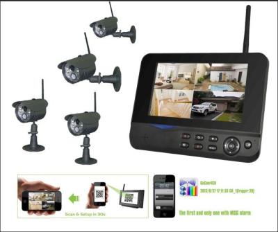 China HD Digital Night Vision Wireless Surveillance Camera Systems Real Time Monitoring for sale