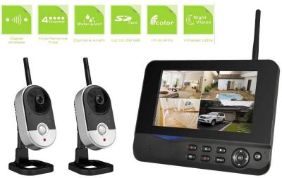 China Home CCTV Security Camera Systems Outdoor Two Camera Security System for sale