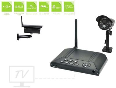 China 2.4Ghz Digital Wireless Video Surveillance System 2 Wireless Camera Security Home for sale