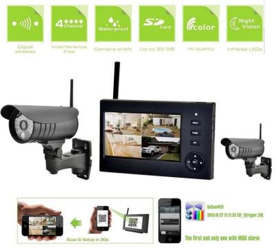 China H.264 Remote View Video Surveillance Equipment Home Security Cameras System for sale