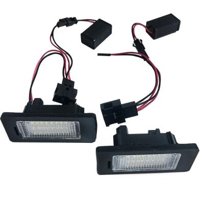 China Automobile Auto Lighting System Led License Plate Lamp 12V Back Lights For Car for sale