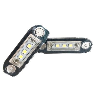 China Automotive LED License Plate Lights 3pcs Led Back Light Car Accessories In Automobile Lighting System for sale