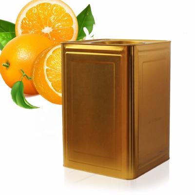 China Fresh mandarin pulp bags with 3kgs per tin for sale