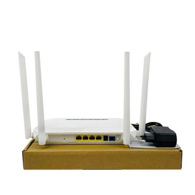 China ONU (home) gpon CKD SKD certificate FTTH ISO xpon 4port dual band ONU for sale