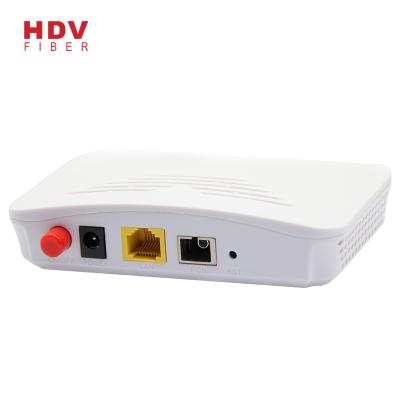 China Cheap FTTH Price Single Port Fiber Optic Modem Equipment Gpon Onu B+ for sale