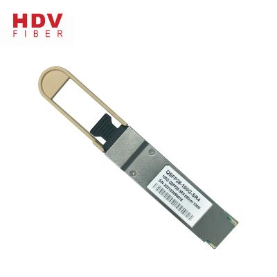 China Factory price 100GBASE-SR4 25.78 Gb/s 100g fiber optic transceiver qsfp28 100m ddm 850nm QSFP28 for sale