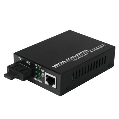 China Telecommunication Factory Price Dual Fiber Ethernet Media Converter Fiber Media Converter 10/100M for sale