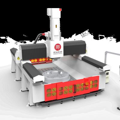 China Building Material Shops CHENcan Triaxial Aluminum Mold Engraving CNC Router For Pipe And Rail Transit for sale