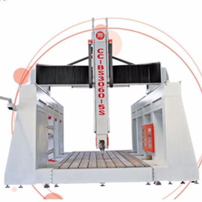 China Building Material Shops 5 Axis CNC Machine For Carving Foam Mold Wood Mold For Cutting for sale