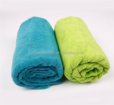 China Compressed Towel Cheap Hot Sale Microfiber Cloth Solid Color Car Towel Cleaning Wholesale for sale