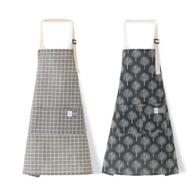 China Custom Drinks / Food Chef Cooking Apron Printed Apron With Two Pockets Aprons Kitchen for sale