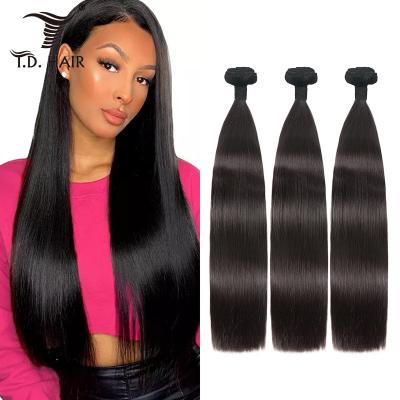 China Wholesale Virgin Remy Hair Extension Cuticle Aligned Brazilian Virgin Hair Weave, Bone Straight Hair Extension For Black Women for sale