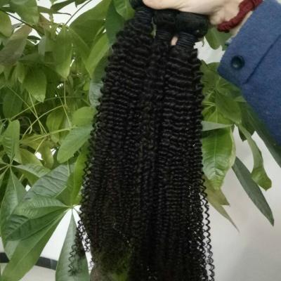 China Curly Curl Raw Virgin Cuticle Aligned Human Hair 100% Unprocessed Brazilian Hair Extension Hair Bundles for sale