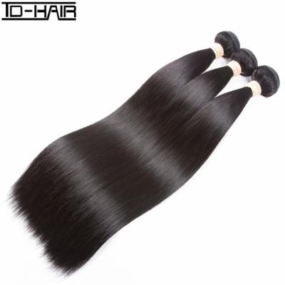 China TD HAIR Beauty Products Super Soft Quality Peruvian Straight Hair 100 Percent Straight Virgin Hair for sale