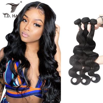 China Water Wave On Sale Body Wave Bundles, Human Virgin Hair Bundles With Ear To Ear Lace Frontal Closure for sale