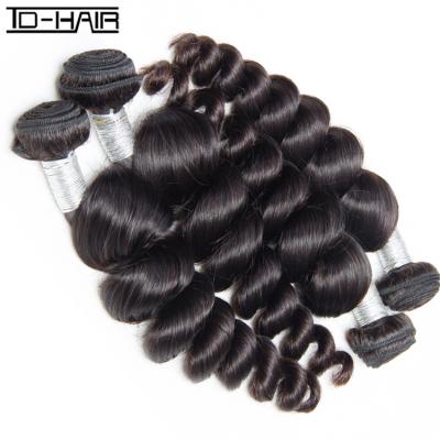 China Indian Raw Virgin Human Hair Full Cuticle Aligned Raw Hair for sale