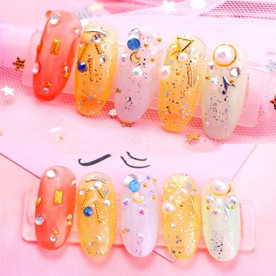 China New Tasteless High Quality Blingbling 6 Colors LED UV Gel Nail Polish Gel Nail Polish for sale