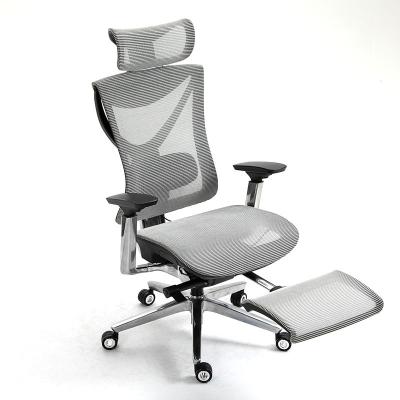 China Modern Boss Full Mesh Office Ergonomic Executive Chairs (Height) 3D Armrest Adjustable Commercial Furniture for sale