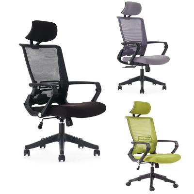 China High Rotation Back Official Folding Manager Swivel Mesh Ergonomic Desk Chair for sale