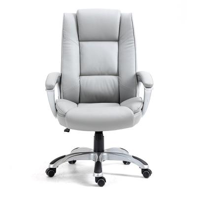 China Soft Ergonomic Rotation Swivel Turning PVC Leather Office Chair Executive Boss for sale