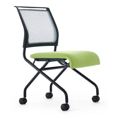 China (Size) Church Student Office Mesh Fabric Visitor Conference Training Adjustable Multicolor Stacking Chair for sale