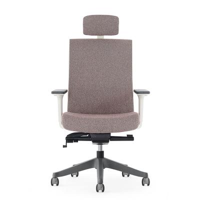 China Adjustable Fabric Ergonomic (Height) Luxury Boss Modern Office Chair Executive Director for sale