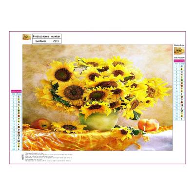 China Flower Cartoon Still Life High Quality Diy Painting For Wall Art Painting 5d Diamond Painting for sale