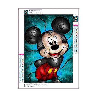 China Wholesale Home Decor Mickey,Minnie Diamond Painting Gifts Full Rhinestone Cartoon Diy Embroidery Cross Stitch Kits Animals Decoration Gifts for sale