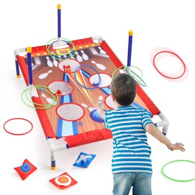 China Portable Game Crazy Target Sports Toys Novelty Sports Toys Board Game Cornhole Sandbag Ball Sandbag Bean Bag Throw Throwing Game for sale