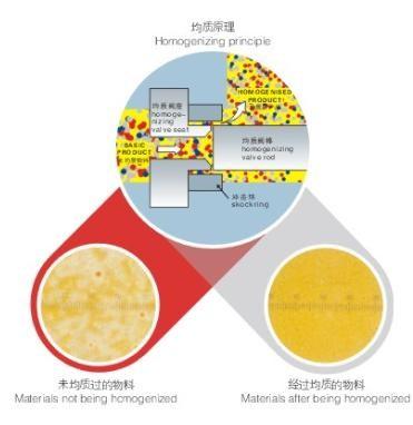 China Certificado industrial de alta pressão do Ce do Iso do equipamento do homogenizador de duas fases à venda