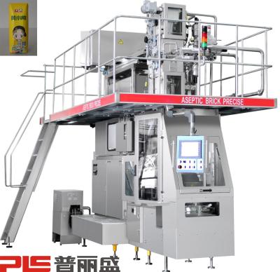 China 6000PPH 250ml Prisma Aseptisch Juice Filling Machine, de Automatische Machine van de Melk Aseptische Vuller Te koop