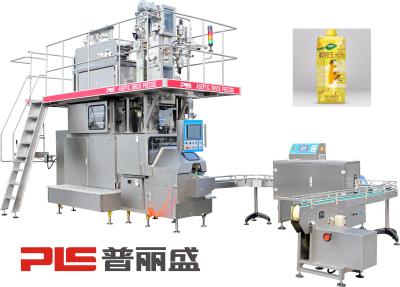 China 330ml het Karton van Prisma Aseptische het Vullen Machine voor Melk met GLB-Instrument 6000PPH Te koop