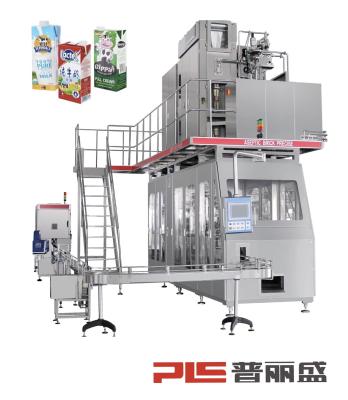 China 6000 het Karton van PPH 1000ml Slanke Aseptische het Vullen Machine met GLB-Instrument voor Melk Te koop