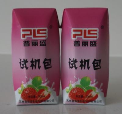 China o alumínio de 200ml PRISMA Juice Aseptic Carton Paper And laminou o empacotamento à venda