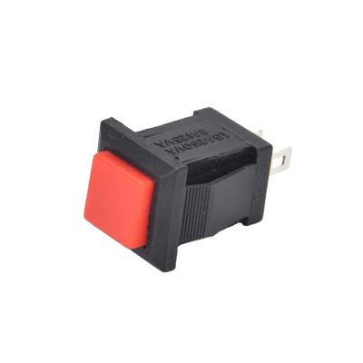 China PC XCE 11mm Momentary Place Main Switch 1.5A/3A 125VAC/250VAC Pin Terminal Plastic Push Button DS-430 DS-431 NO/NC for sale