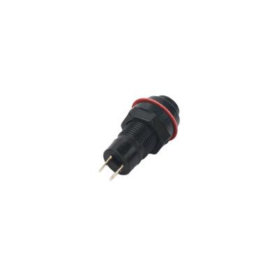 China High Grade XCE 10mm PC Momentary/Latching Switch 1NO 3A 250VAC Pin Terminal Plastic Push Button for Gamepad\Arcade\Elevator for sale