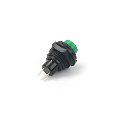 China PC Factory Direct Sale XCE 12mm 3A 250VAC Pin Terminal 1NO Bell Momentary Plastic Push Button Switch for sale