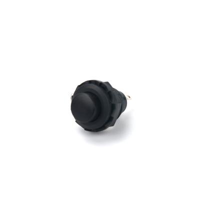 China Good Quality XCE 12mm Momentary Power PC Plastic Push Button Switch 3A 250VAC Pin Terminal 1NO for sale