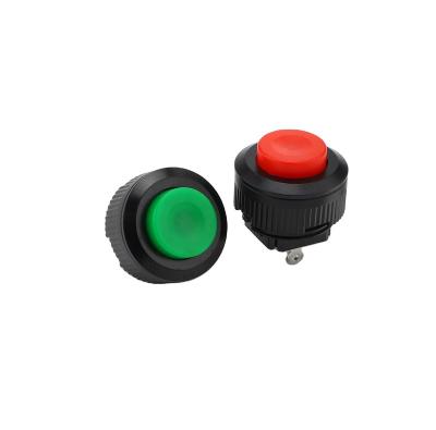 China PC XCE 14mm Factory Price Momentary Power Plastic Push Button Switch 3A 250VAC Pin Terminal NO/NC for sale