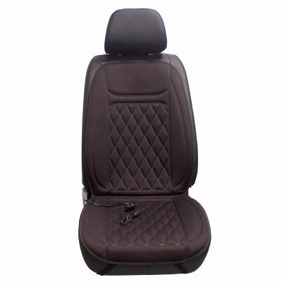 China Sports Car Seat Cover Comfort Heating Car Auto Heated Seats Cushion Bus Drivers Wholesale 12V Heated Cushion for sale