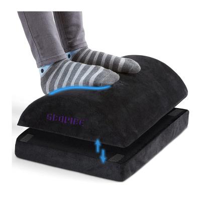 China Adjustable Memory Foam Foot Rest For Office for sale