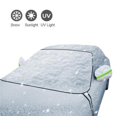 China Hot Selling Dustproof Car Windshield Waterproof Foldable Windshield Snow Cover With UV Protection Sun Shade For Car for sale