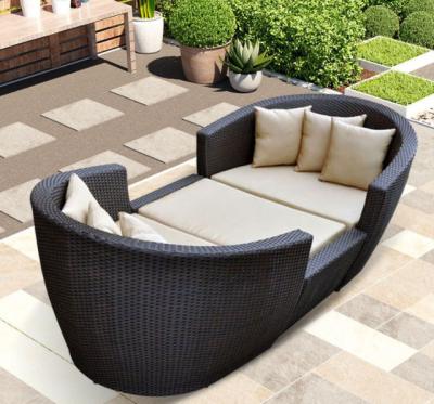 China Conjunto de Sofá de Rattan de Exterior Móveis de Víncola Espelho Sofá de Exterior 980x600x410mm à venda