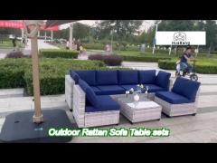 garden sofa set outdoor furniture steel modern sofa dining residential multifunctional plastic ratta