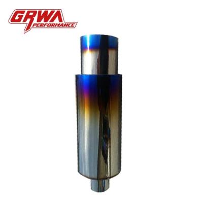 China Car Classification Grwa Auto Part Muffler Stainless Hi Power Exhaust Muffler For HKs for sale