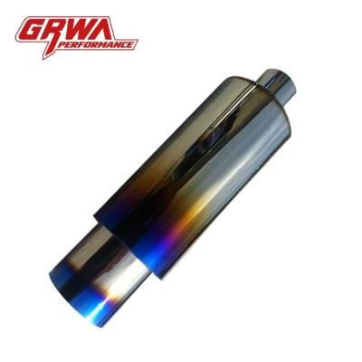 China Car GRWA Classification Quiet High Quality Performance Go Kart Exhaust Muffler for sale