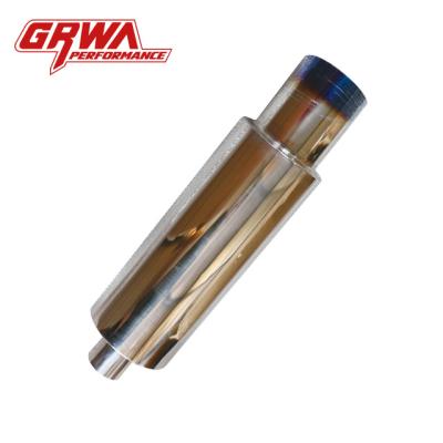 China SS201+titanium GRWA auto part muffler remus exhaust muffler for sale