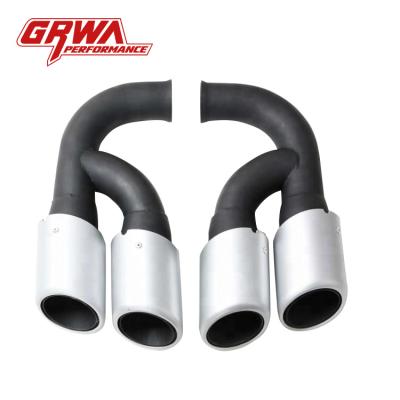 China 304 Stainless Steel Universal High Performance Performance Exhaust Tips For Porsche 911 996 for sale